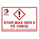 Autocollant Star Max Gen 6 